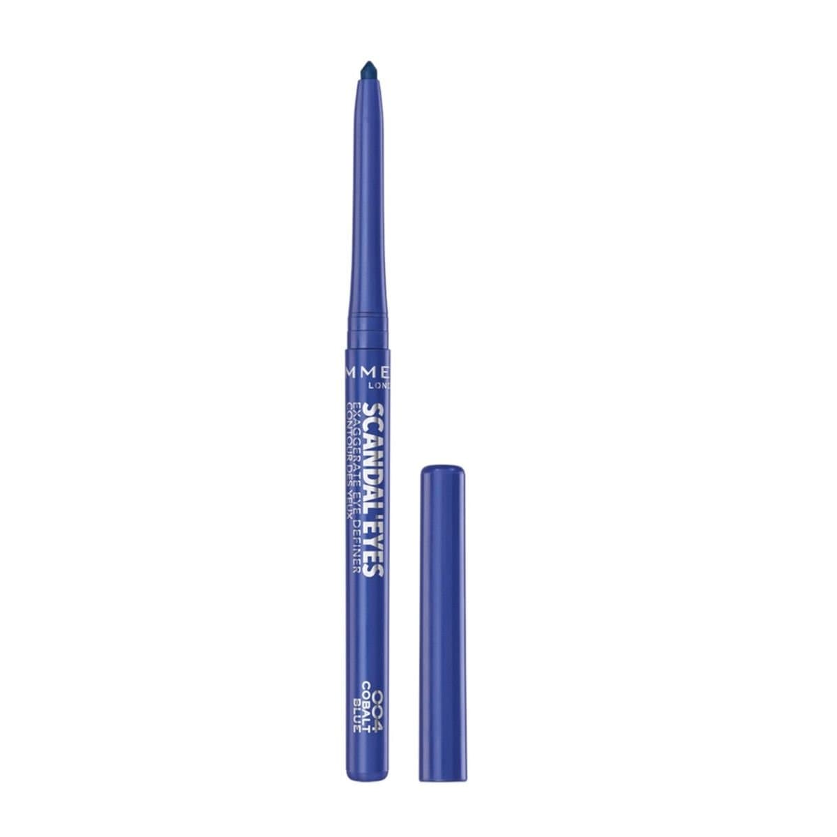 Lápiz de Ojos Rimmel London Scandaleyes Automatic Azul 0,35 g Automático