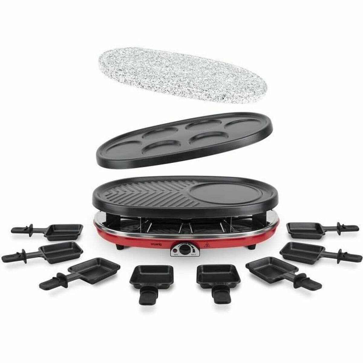 Raclette Hkoenig RP418 Negro rouge