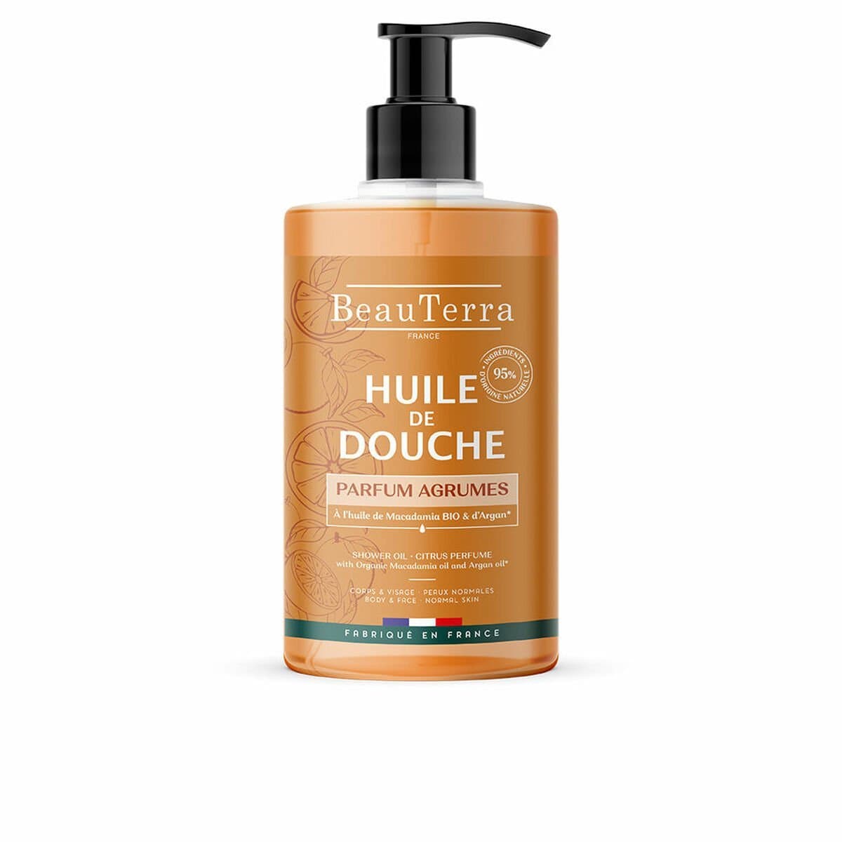 Aceite de Ducha Beauterra 750 ml Cítrico