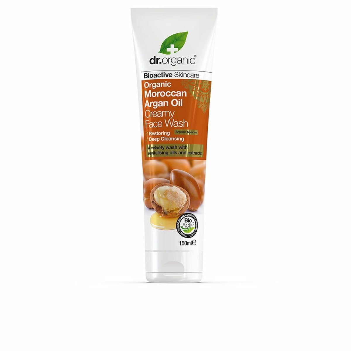 Crema Limpiadora Dr.Organic Argán 150 ml
