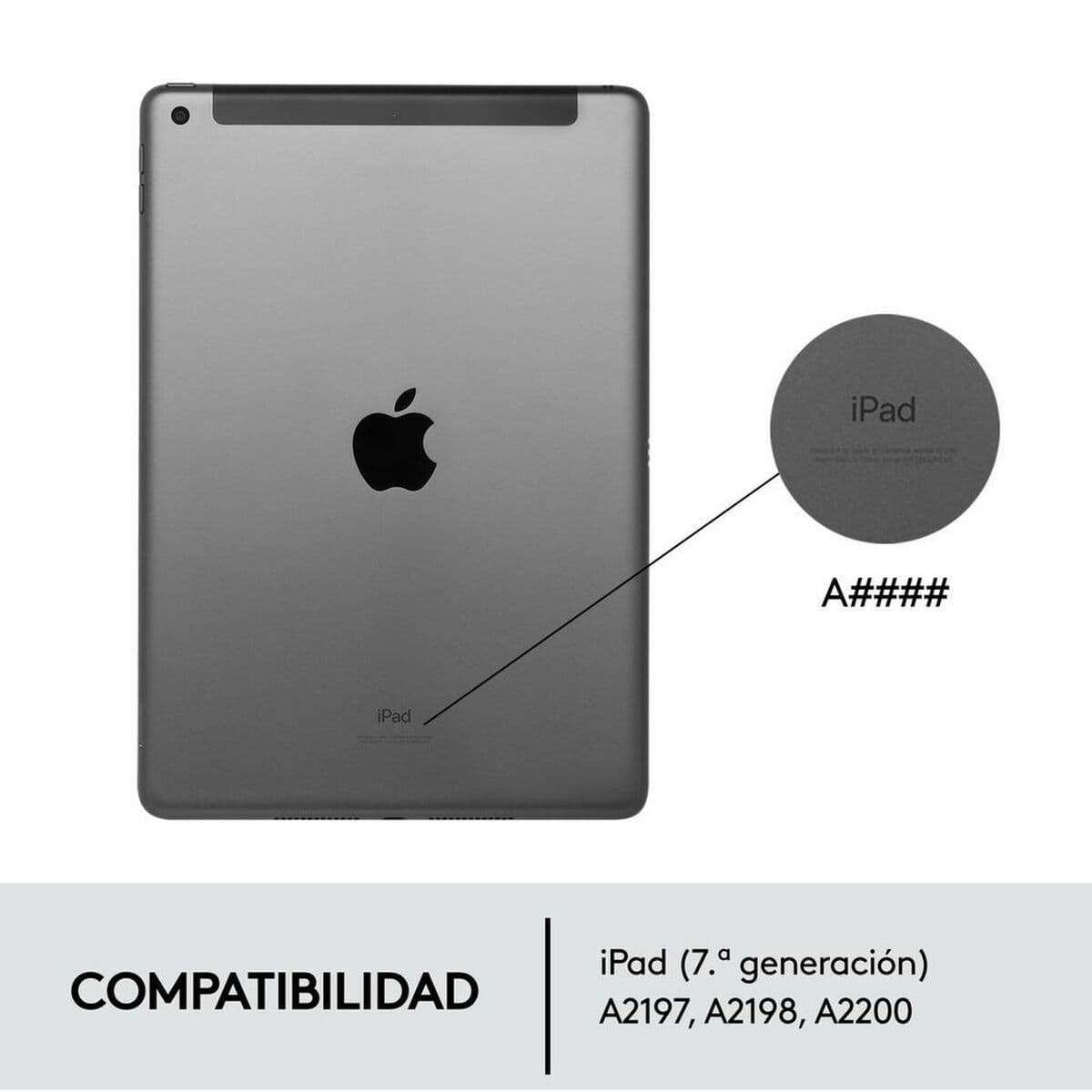 Teclado Bluetooth con Soporte para Tablet Logitech 920-009627