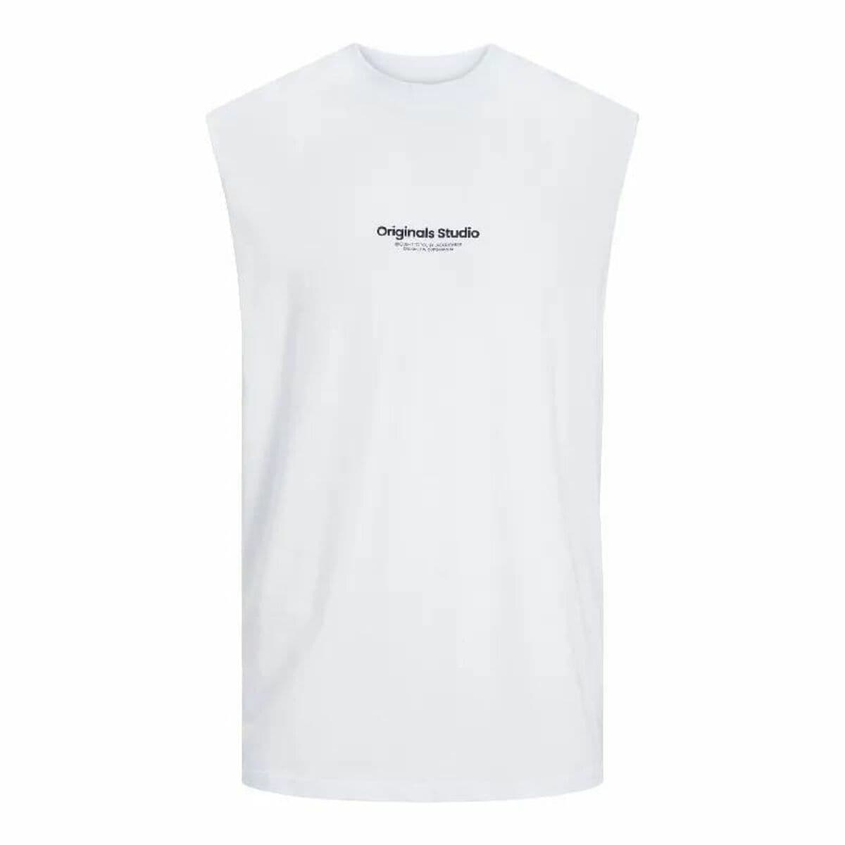 Camiseta para Hombre sin Mangas Jack & Jones Jovesterbro Blanco