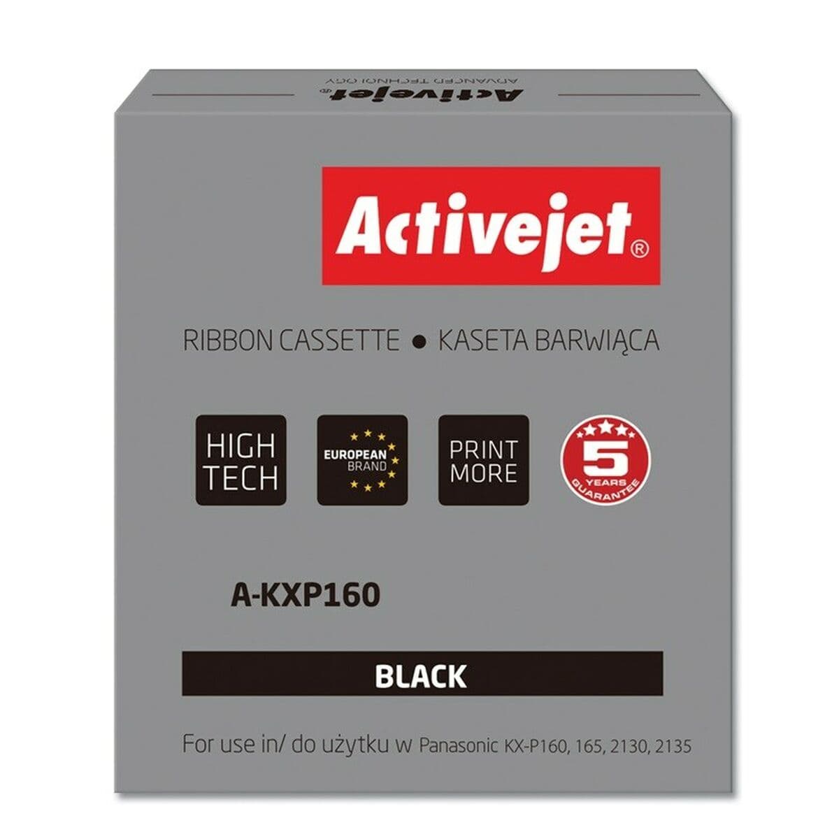 Cinta Matricial Original Activejet A-KXP160 Negro No