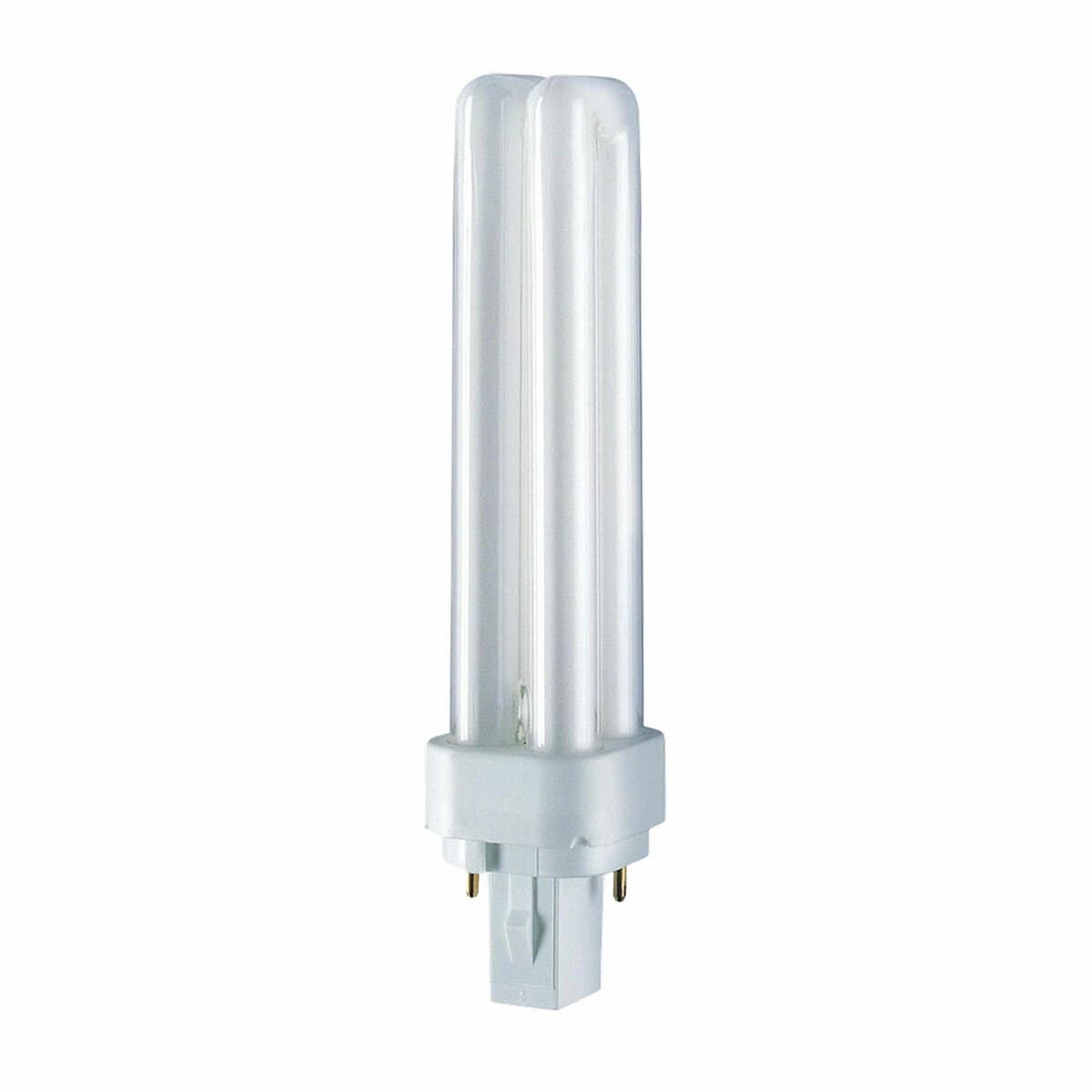 Bombilla de bajo consumo Patron 13 W G24D-1 6500 K