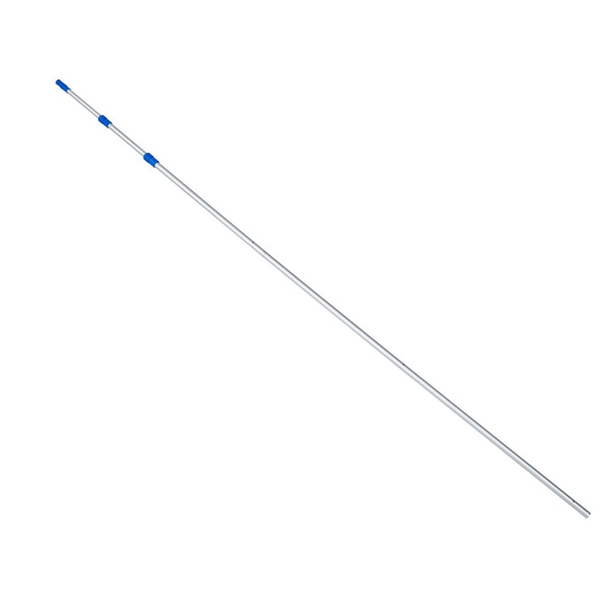 Bestway Palo Aluminio Piscina Telescopio 457 cm Retractilado Jardin 58702