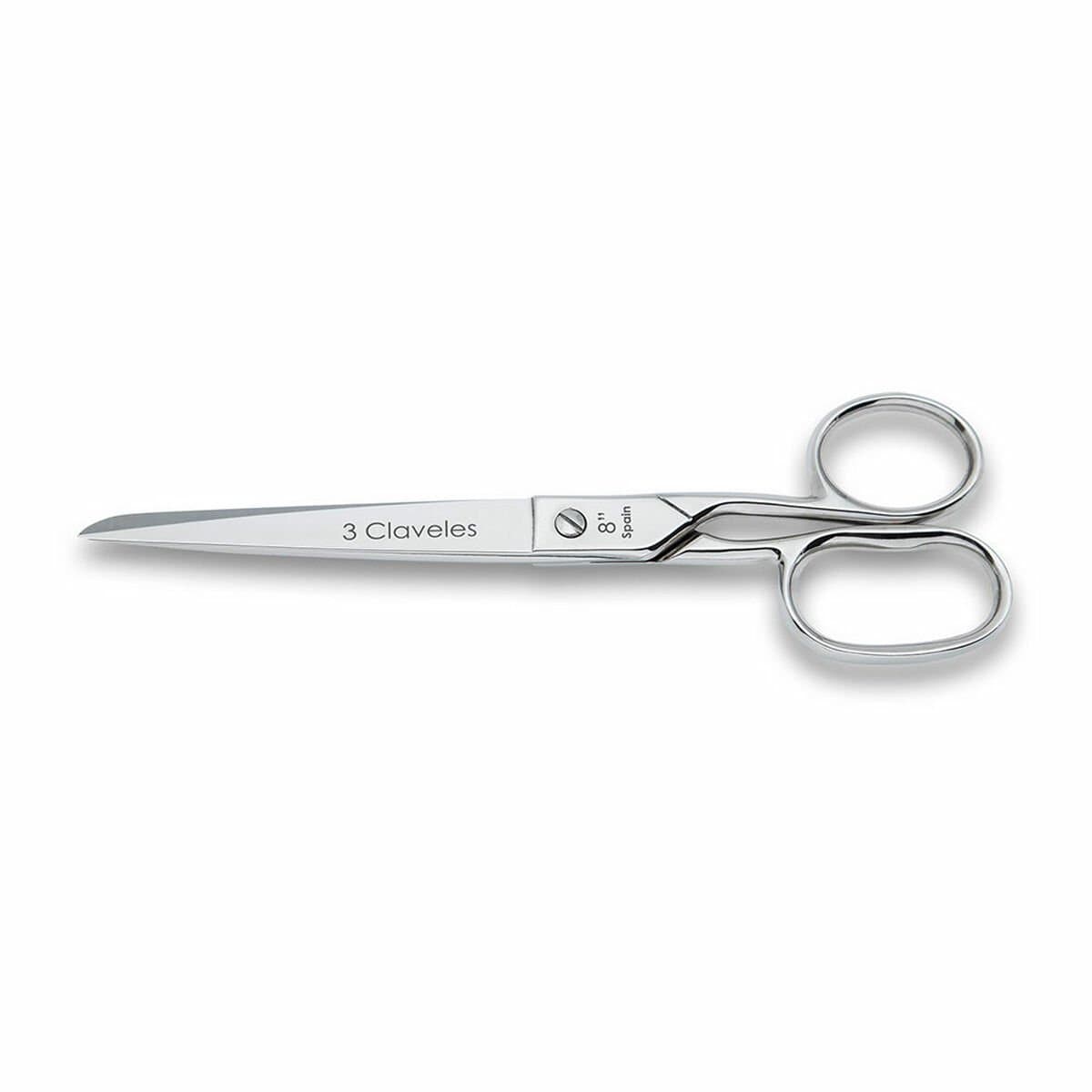 Tijeras de Costura 3 Claveles 8" 20 cm