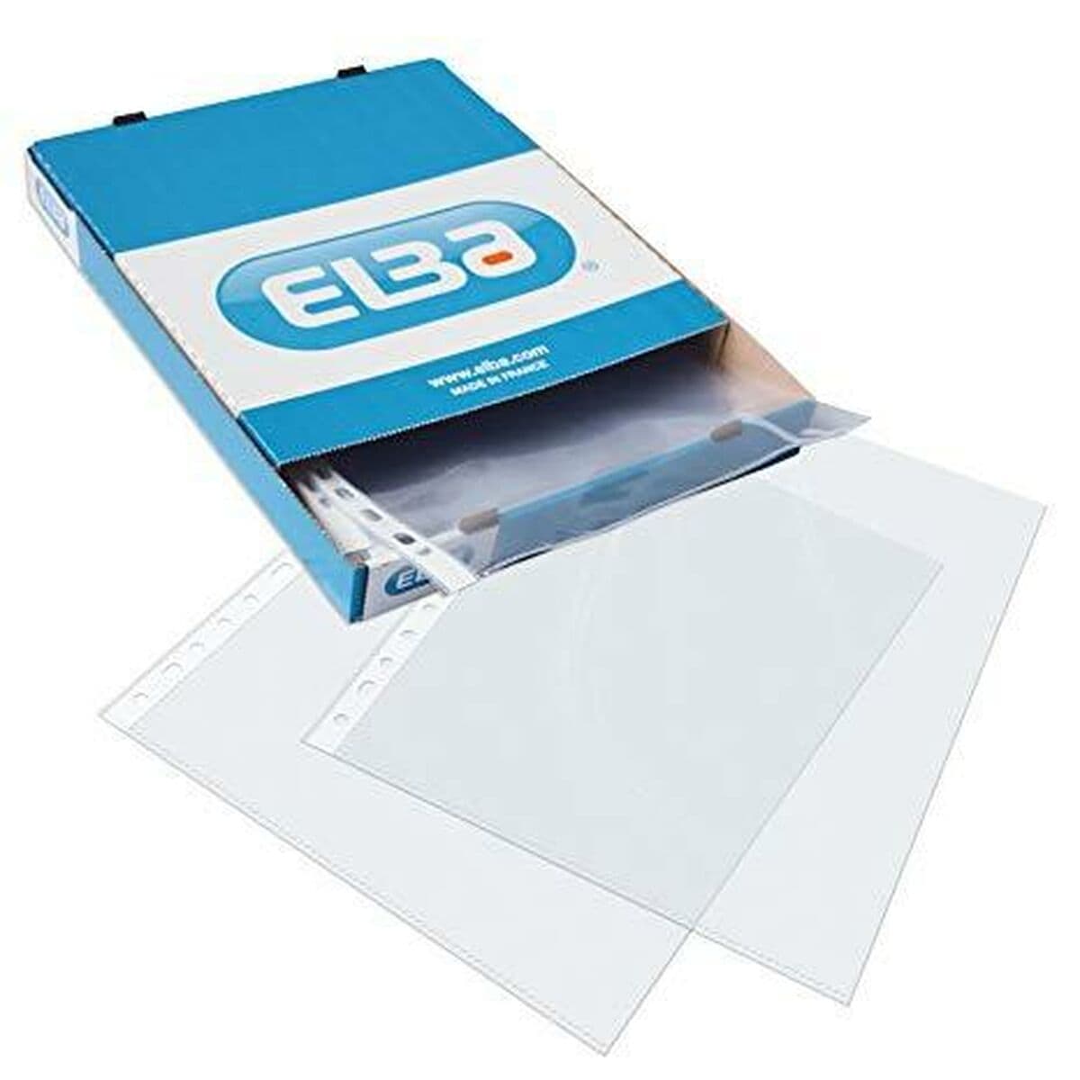 Fundas Elba Transparente Folio 100 Unidades