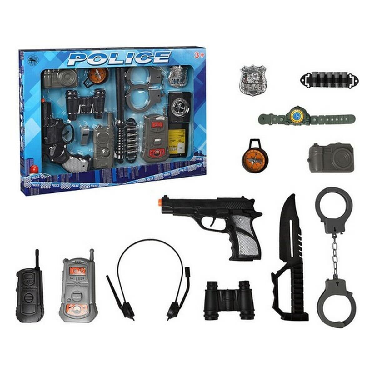 Set de Policía Policía 44 x 32 cm