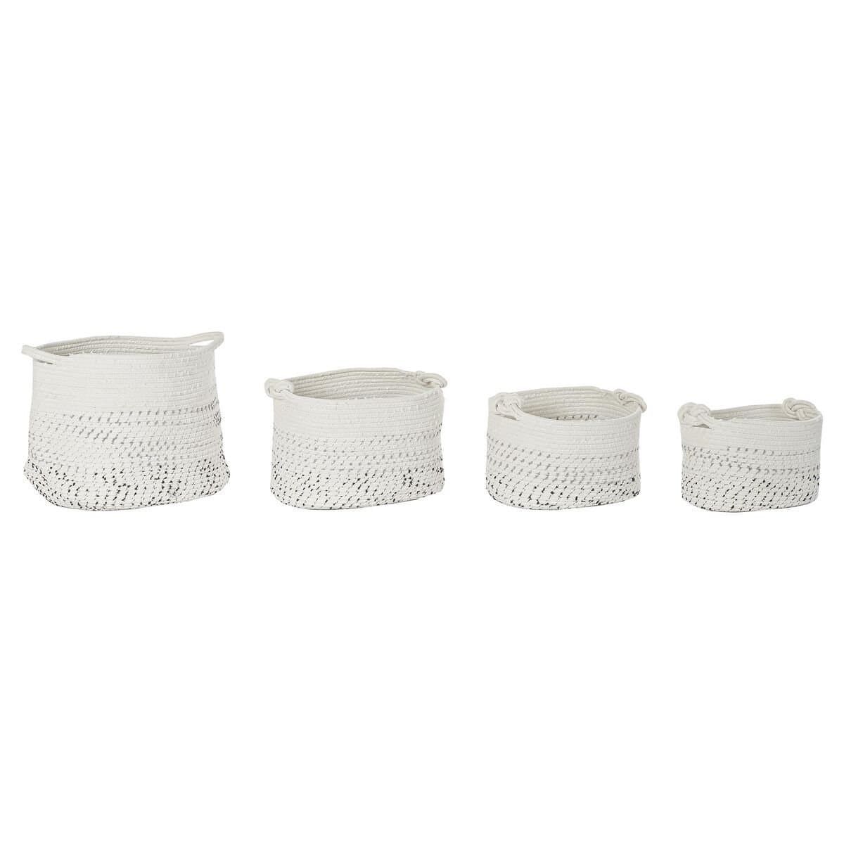 Juego de Cestas DKD Home Decor Boho 36 x 36 x 33 cm