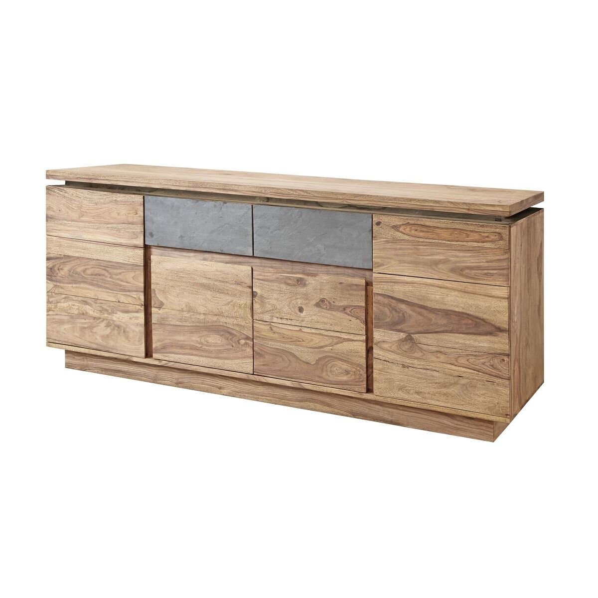 Aparador DKD Home Decor Gris Natural Madera 175 x 45 x 72 cm