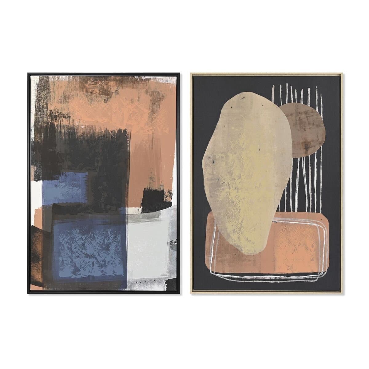 Lienzo DKD Home Decor Poliestireno Lienzo 84 x 4,5 x 123 cm