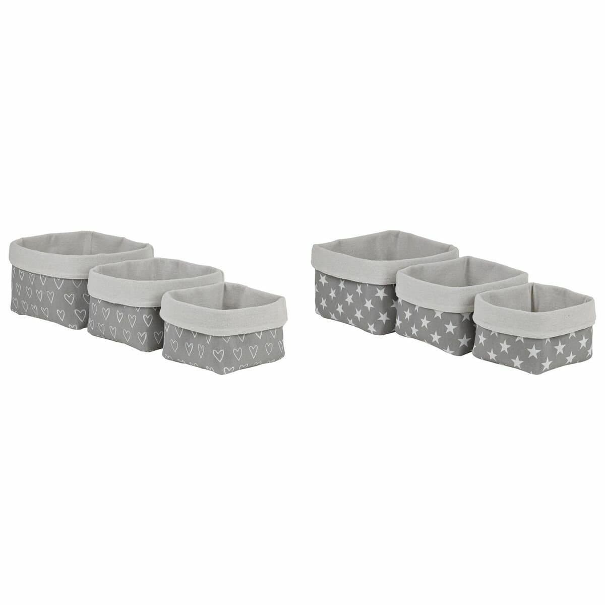 Juego de Cestas DKD Home Decor 23 x 23 x 16 cm