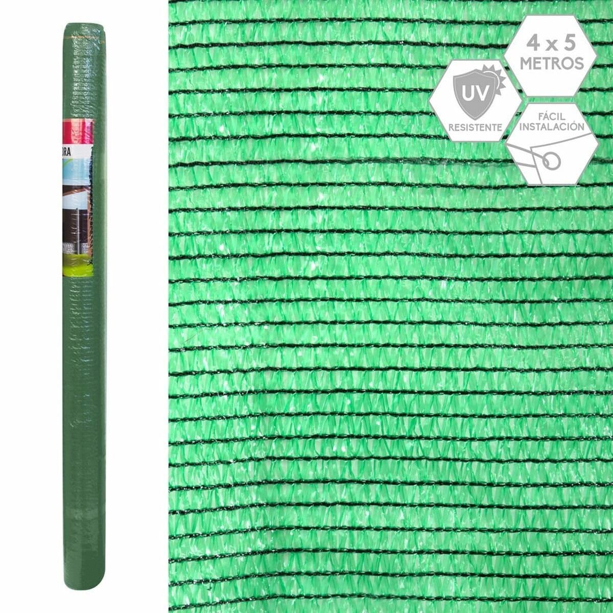 Malla de Ocultación Mallas Verde 1 x 400 x 500 cm 90 %
