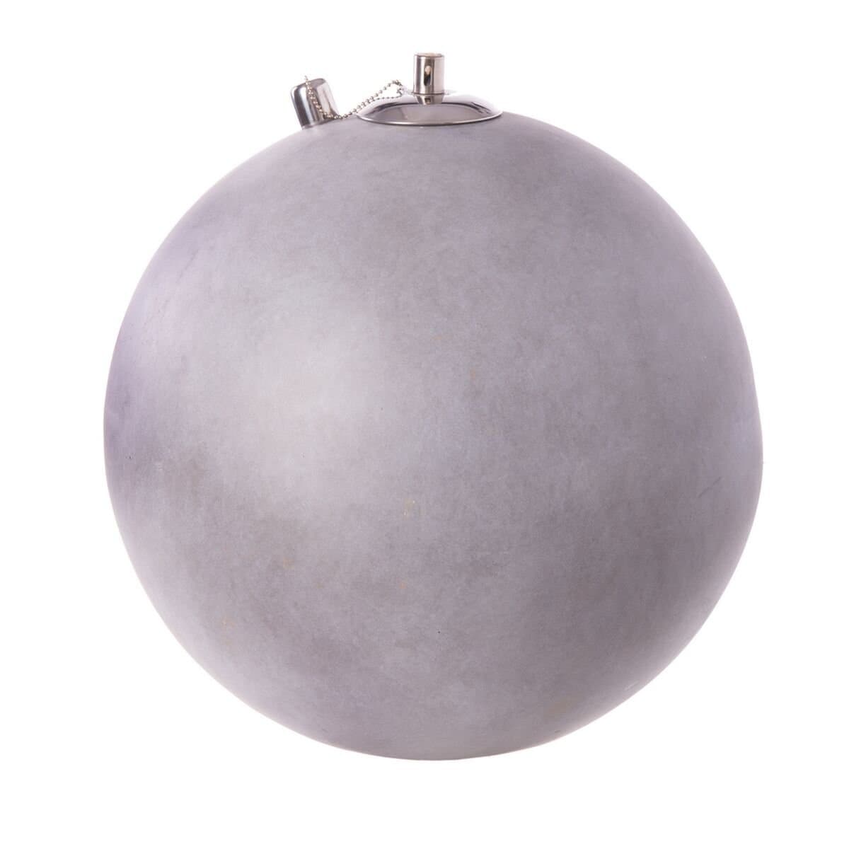Bola con Luz para Exterior Kiel Gris 40 x 40 x 43 cm