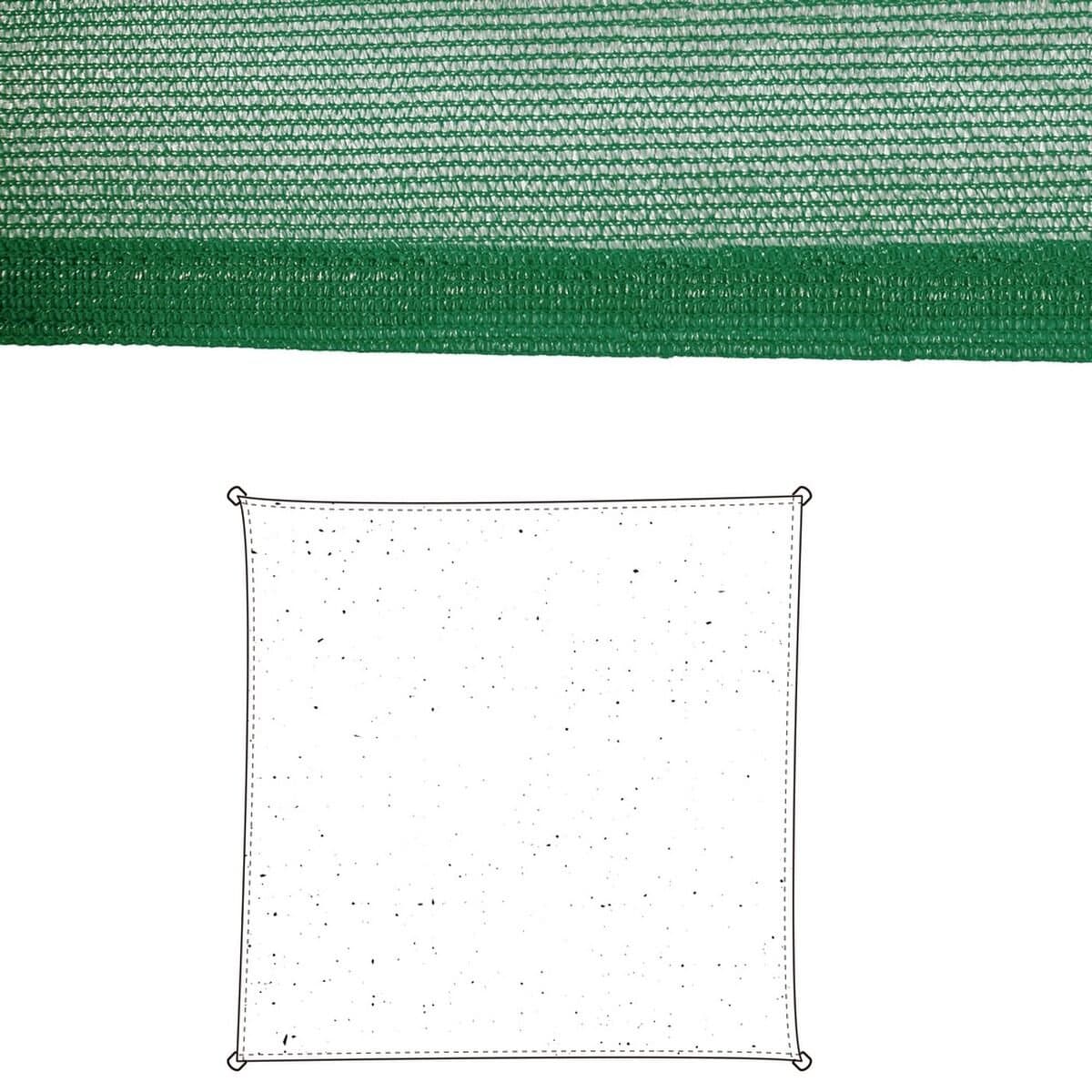 Vela de sombra Vela sombreo Verde 300 x 300 x 0,5 cm Toldo