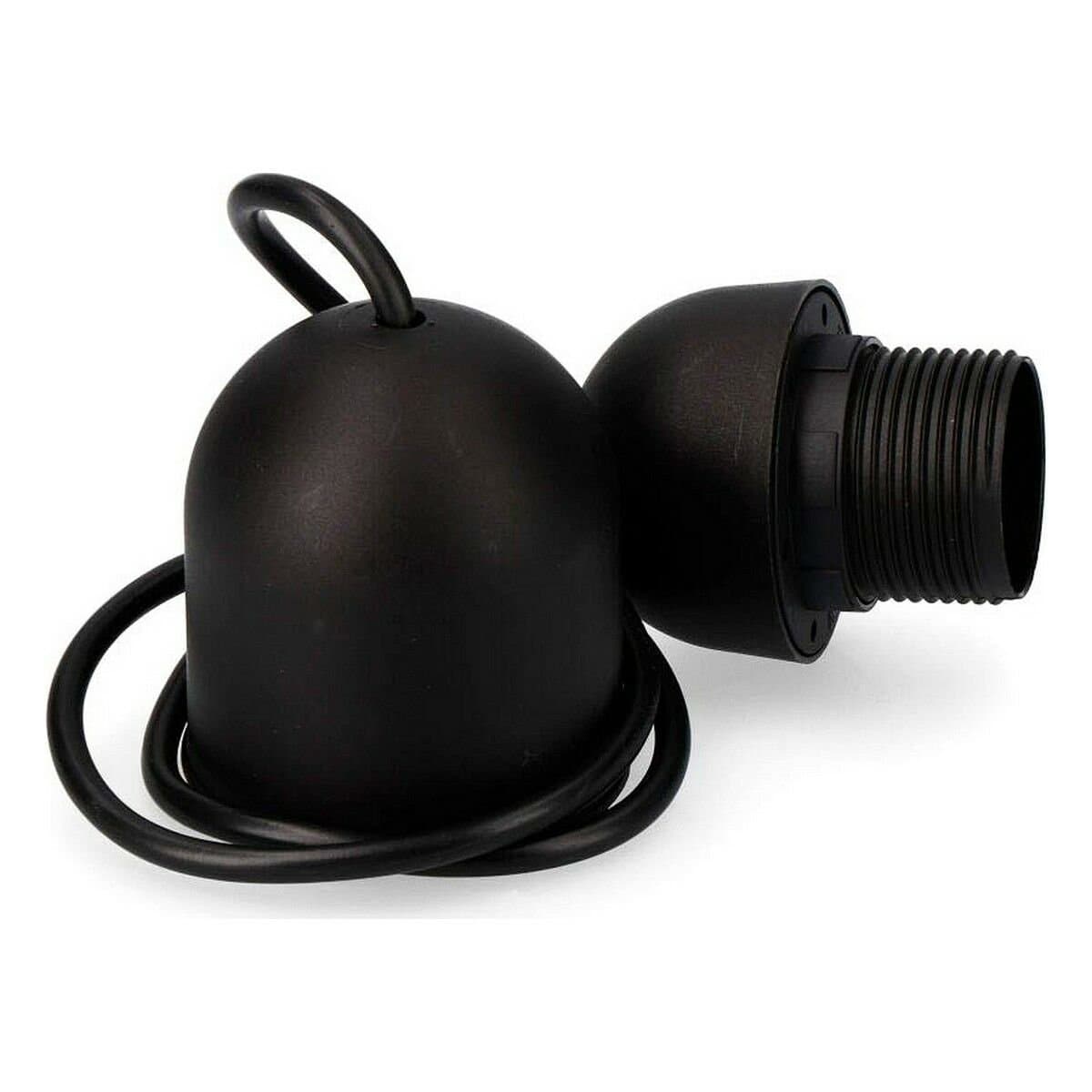 Portalámparas EDM 44311 Negro