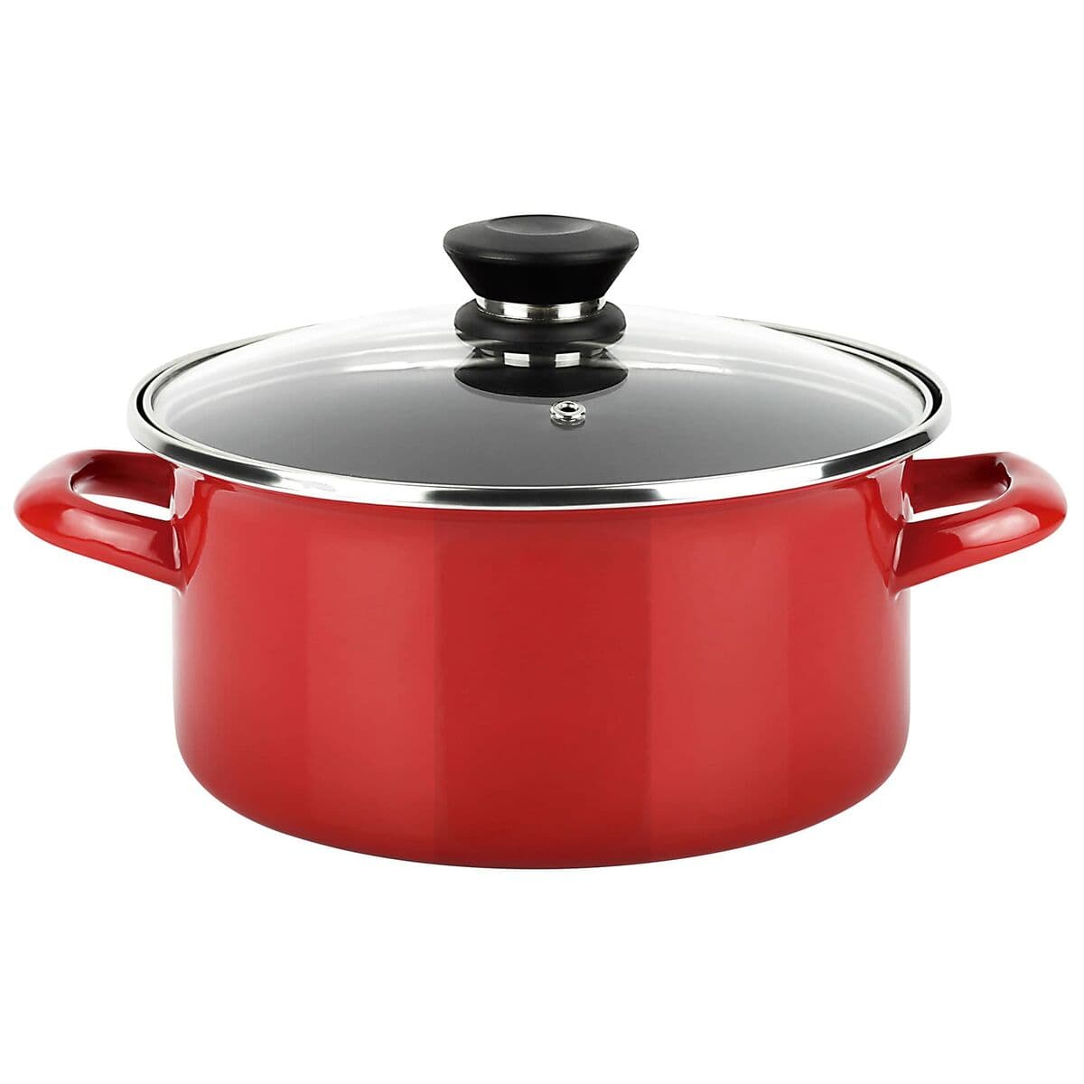 Cacerola Fagor Optimax Rojo Ø 18 x 10 cm