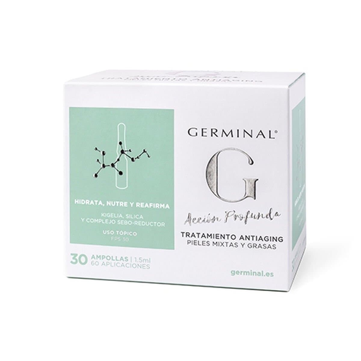 Concentrado Reafirmante Antiedad Germinal ACCIÓN PROFUNDA 1,5 ml