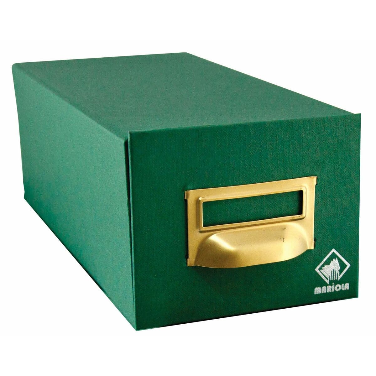 Archivador rellenable Mariola Verde Cartón 22 x 15,5 x 25 cm