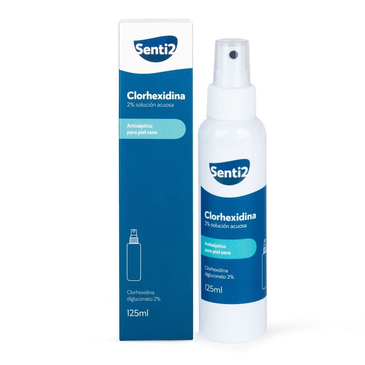 Loción Corporal Senti2 Clorhexidina 125 ml