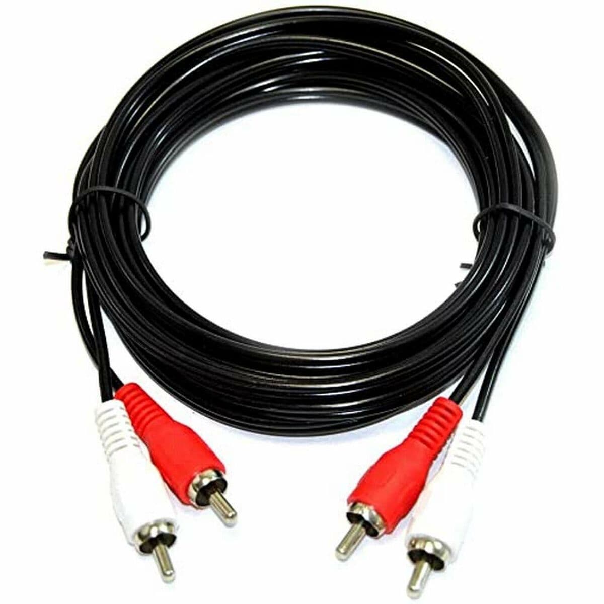 Cable de audio Powergreen CAB-82018-ST 1,8 m 2 x RCA