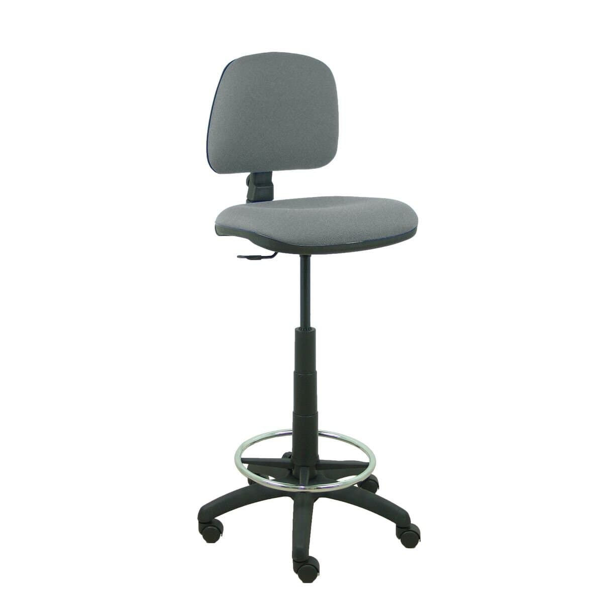 Taburete Piqueras y Crespo PB220RN Gris PVC