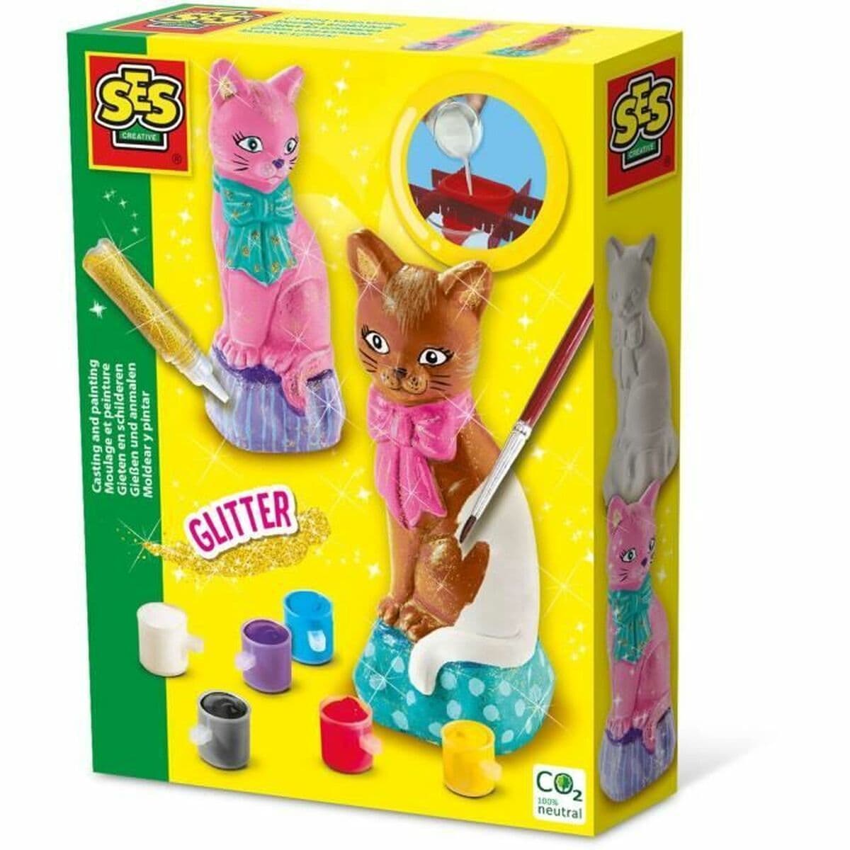 Set de Dibujo SES Creative Cat
