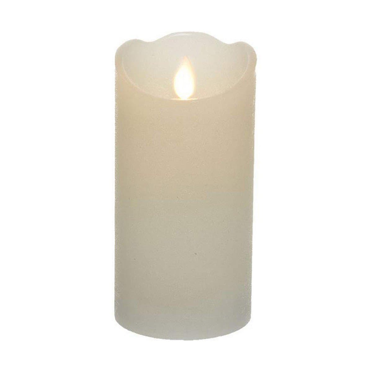 Vela LED Lumineo Blanco Ø 7,5 X 15 CM (AA)