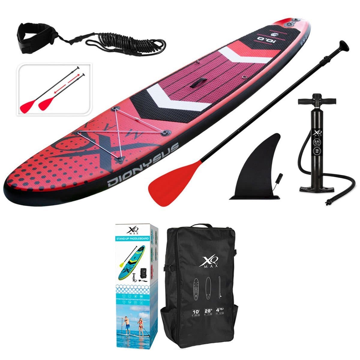 Tabla de Paddle Surf XQ Max 305 Rojo