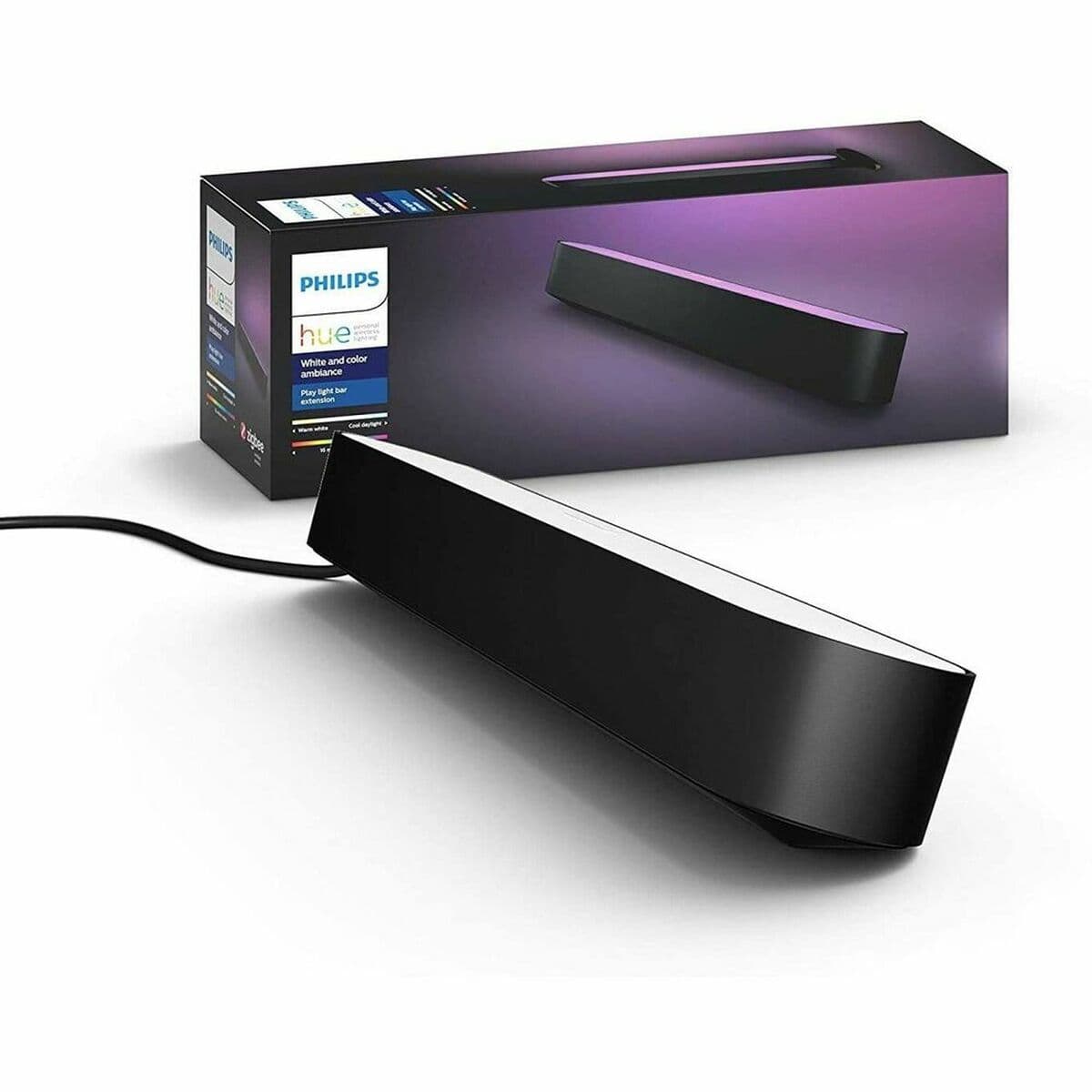 Lámpara LED Inteligente Portátil Philips 7820330P7 Negro 1 W