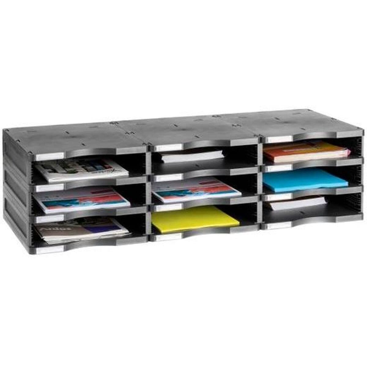 Archivador Modular Archivo 2000 Negro Poliestireno