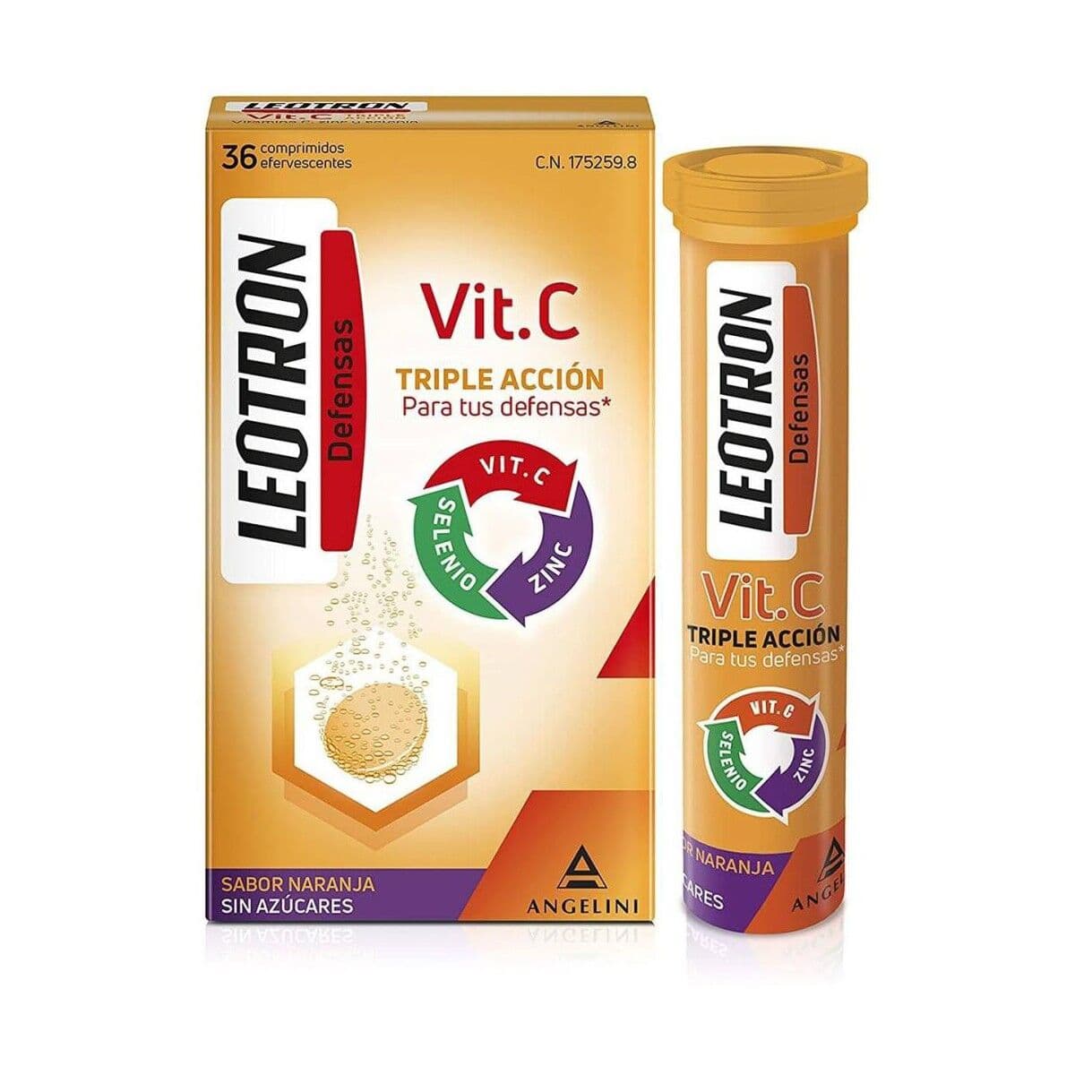 Vitamina C Leotron Vitamina C 36 Unidades