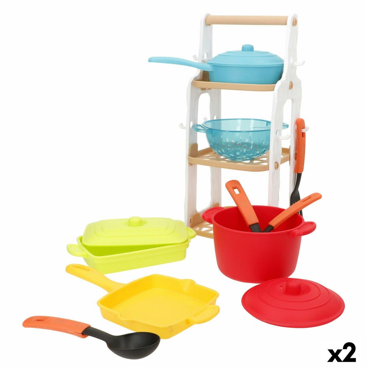 Juego de Utensilios de Cocina PlayGo 2 Unidades
