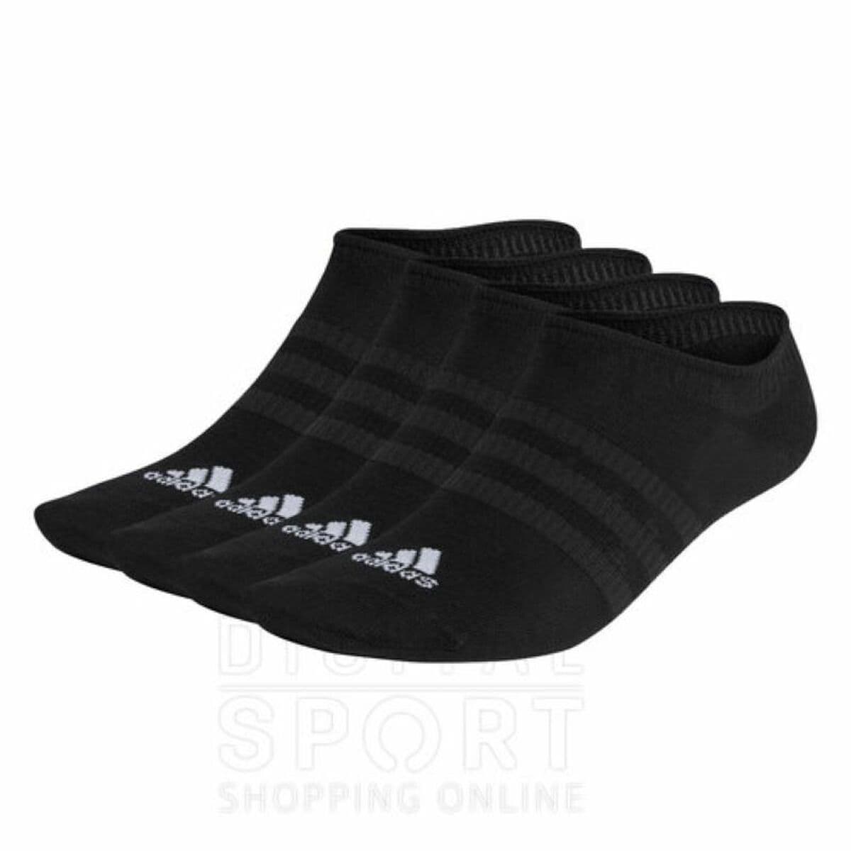 Calcetines Deportivos Adidas T SPW NS 3P IC1327 Negro 3 Unidades