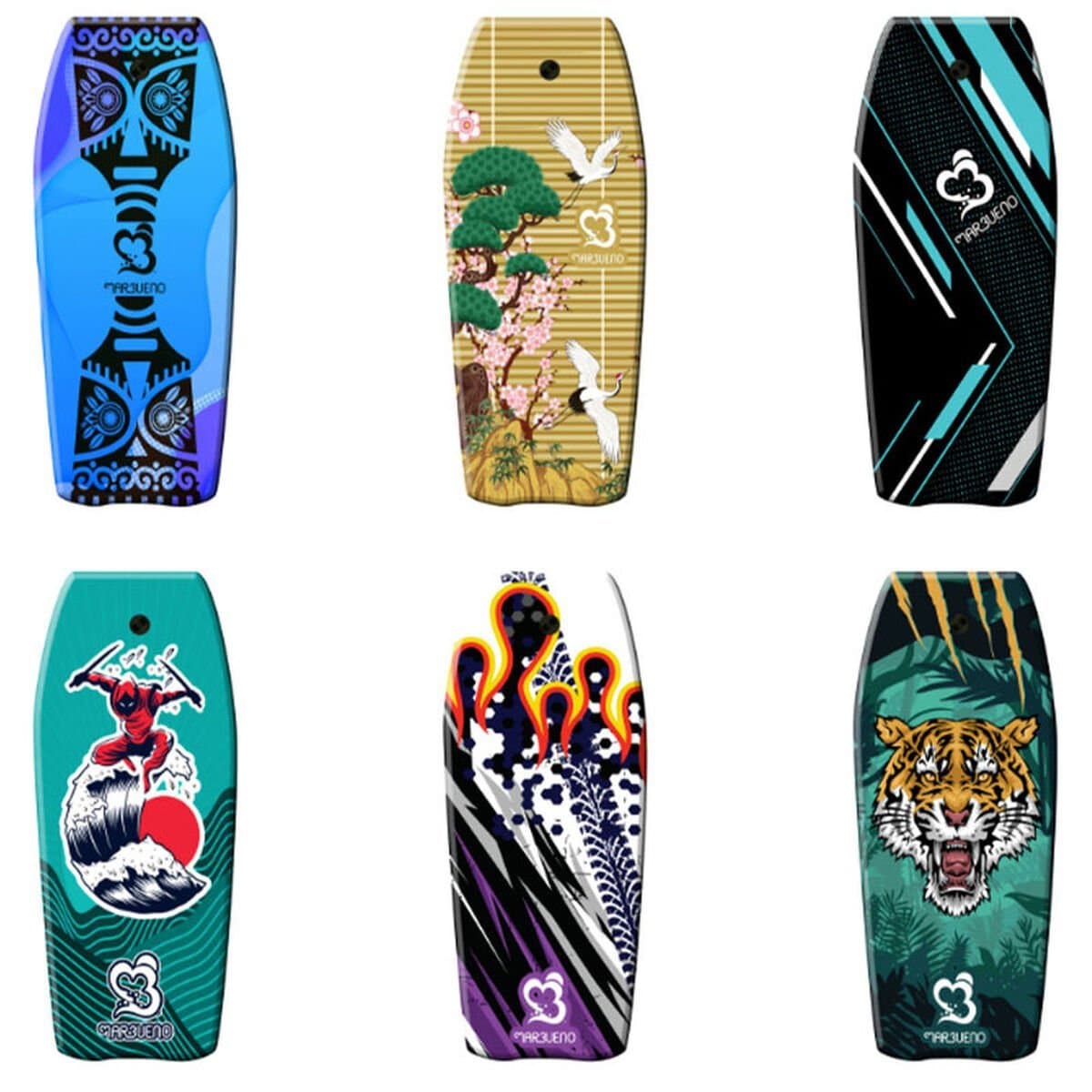 Tabla de BodyBoard Marbueno Multicolor 5 x 94 x 45 cm