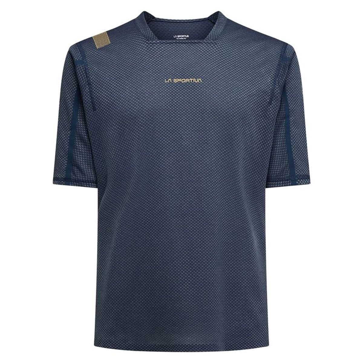 Camiseta de Manga Corta Hombre La Sportiva Trail Bite Azul oscuro